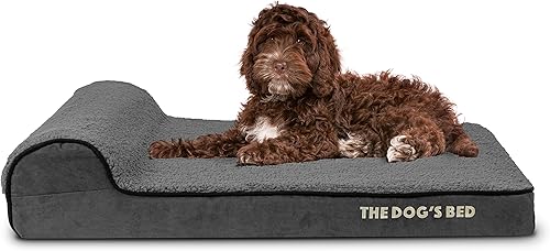 Miniatura 31 de Cama ortopédica para perro de la marca The Dog's Bed, espuma viscoelástica premium S-XXXL, impermeable, alivio del dolor de perro para la artritis,