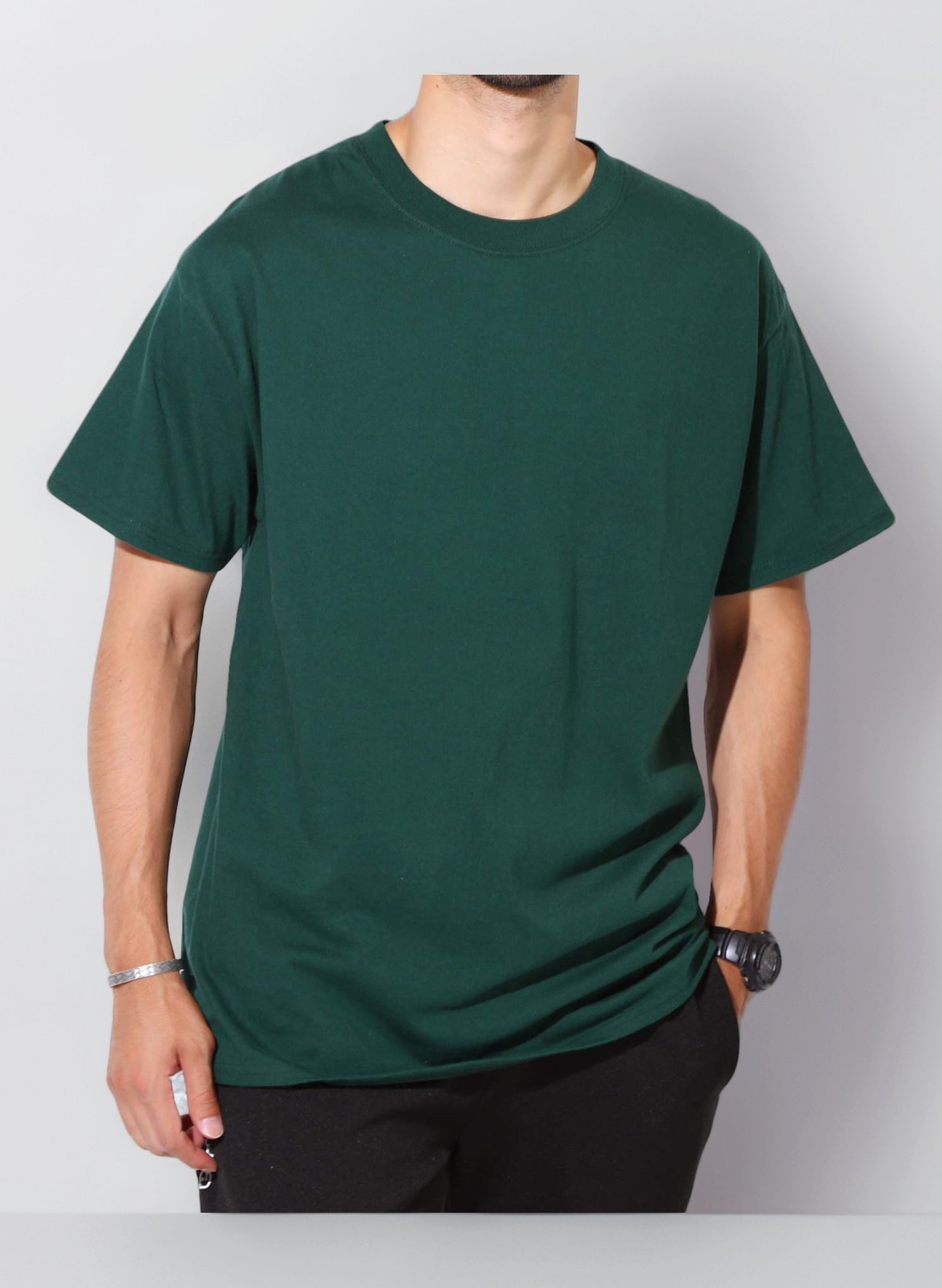 Amazon | [ヘインズ] BEEFY-T Tシャツ ビーフィー 半袖 コットン 無地