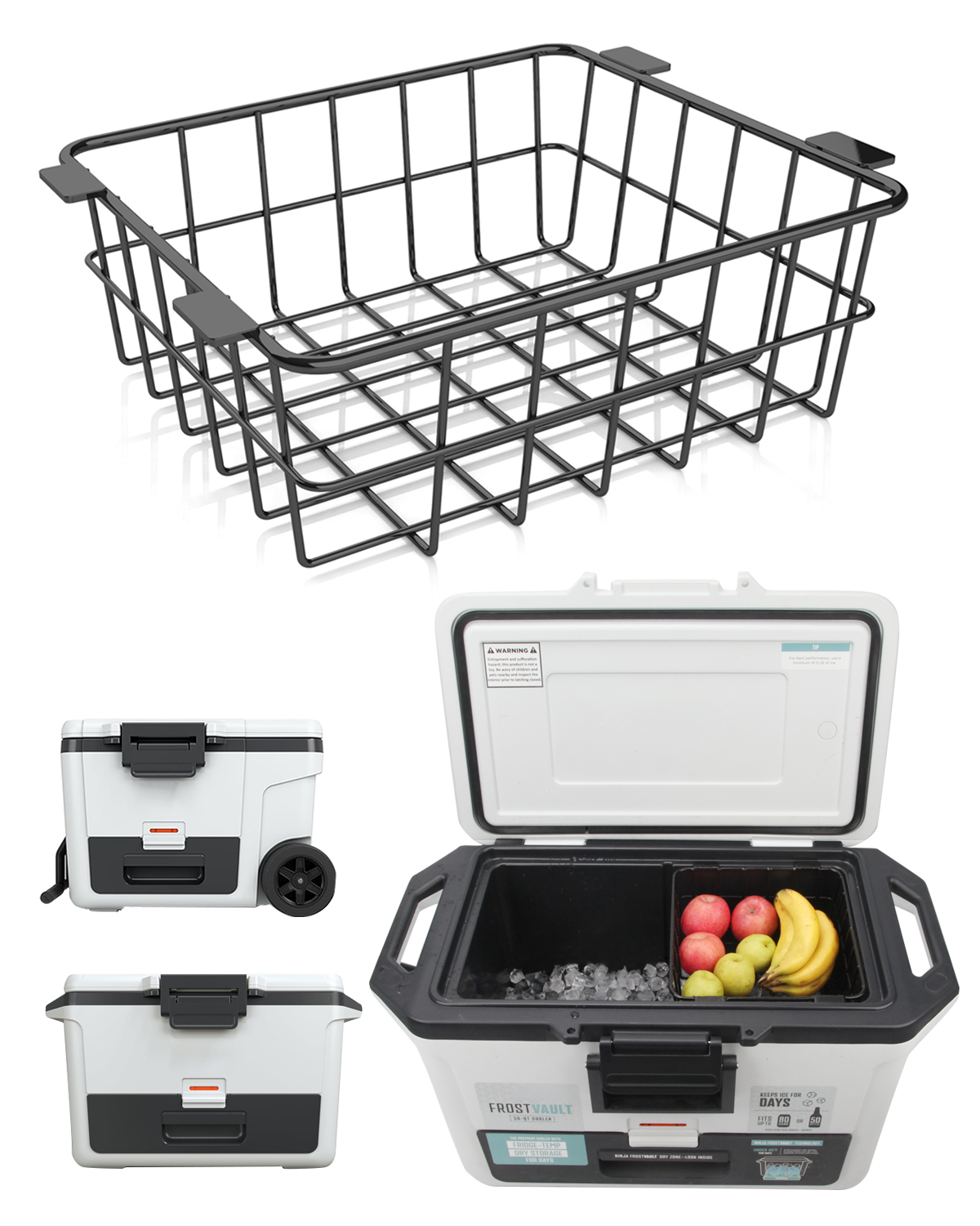 アウトドア太郎 Amazon.com : Wire Basket for Ninja FrostVault Hard Cooler