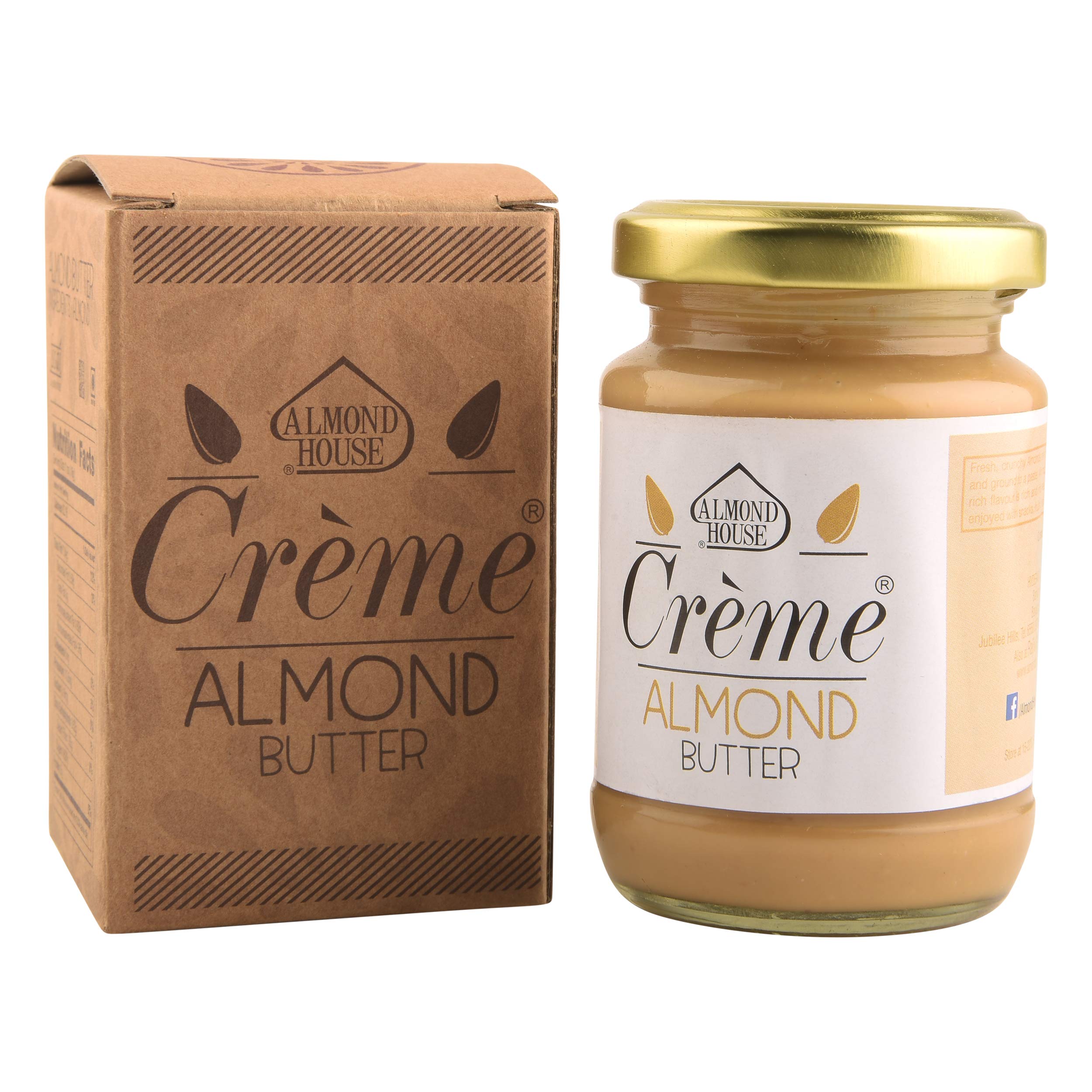 Almond House Crème Almond Butter - 150 GMS