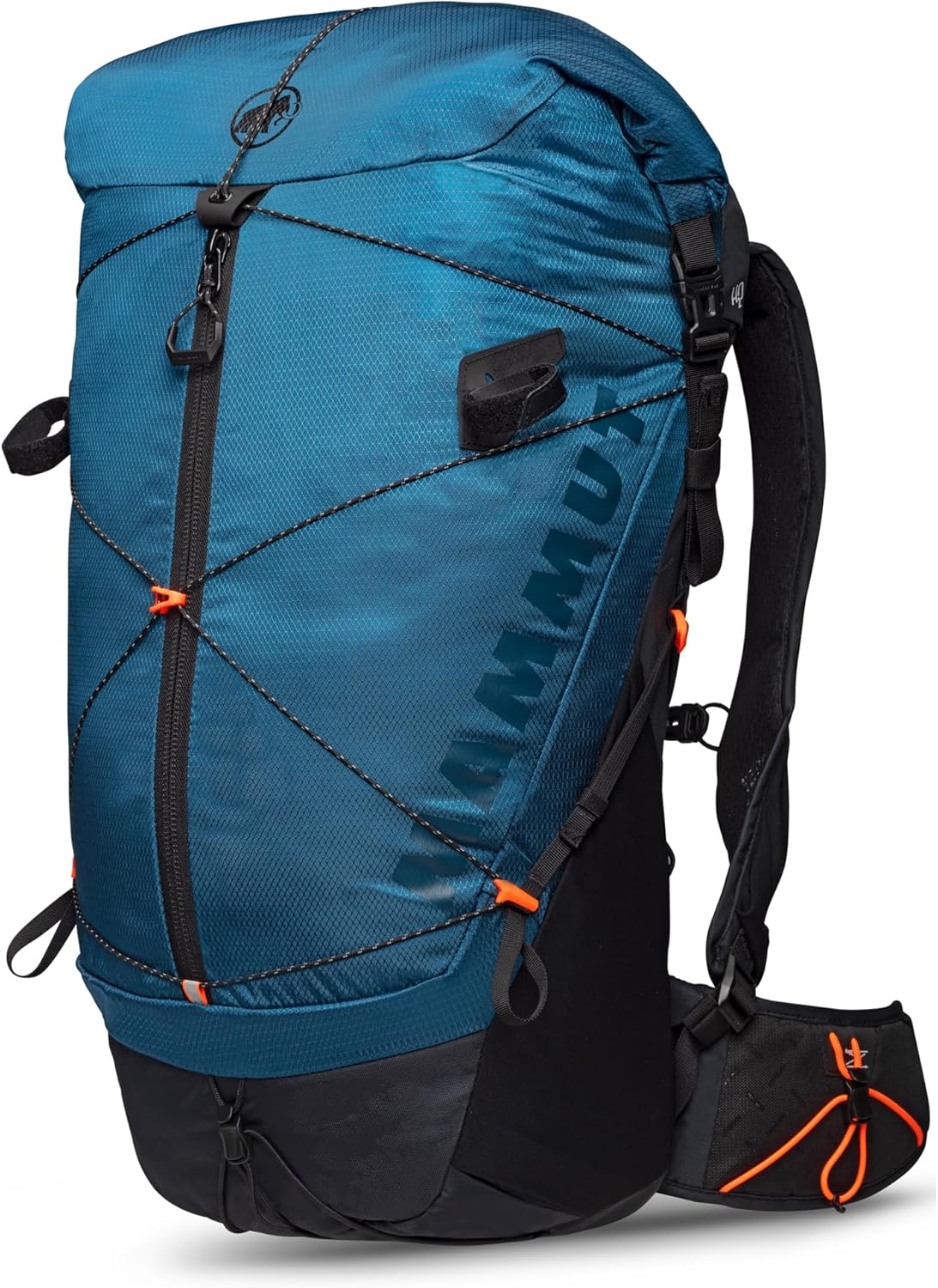 Mammut Spine 28-35L Backpack – Outdoor Pack w/Adjustable Volume, Ergonomic Suspension System, Durable Water-Repellent Fabric & Multi-Use Design for Hiking, Running, Travel & Everyday, Marsh Green