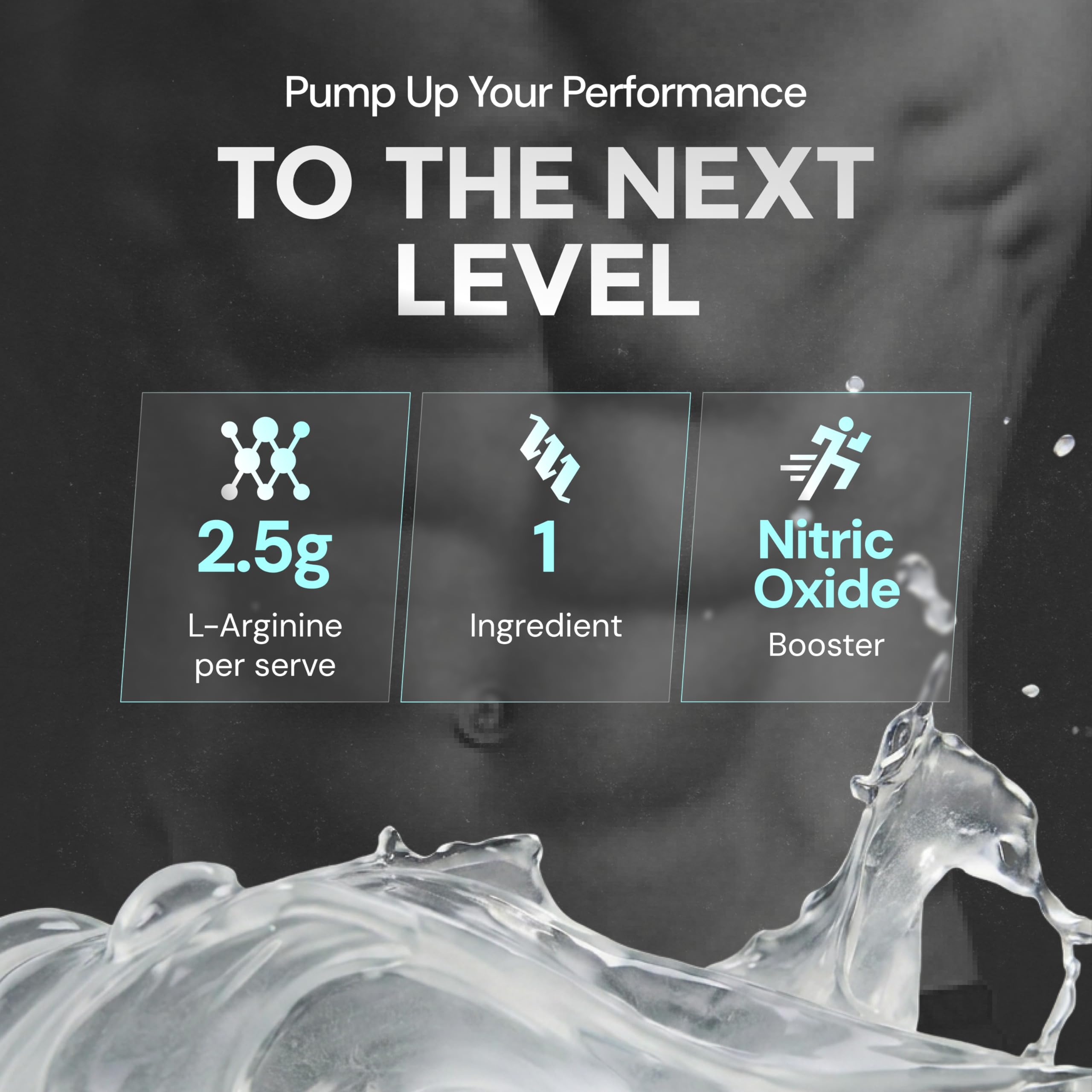Nutrabay Pure 100% L-Arginine Powder 2500 mg - Pre Workout supplement for Men & Women for Muscle Pump, Endurence & Recovery | No Steroids, Preservatives & Banned Substances - 100g, Unflavoured 1