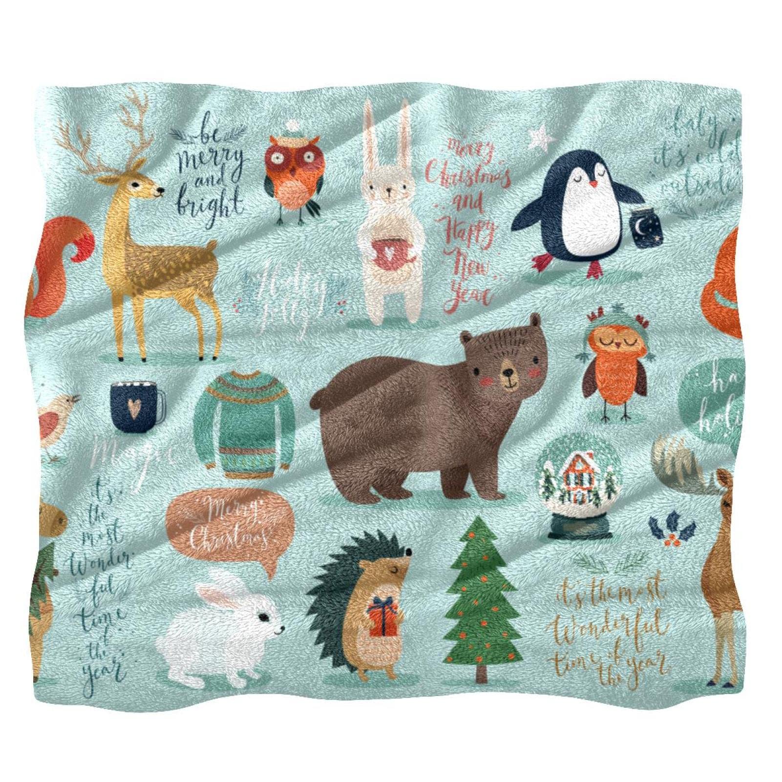 Couverture de lit en polaire moelleuse pour des nuits douces en famille
