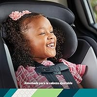 Vista 5 de Safety 1st - Silla elevadora Grand 2 en 1 para automóvil, de respaldo alto a posicionador de cinturón, silla de respaldo alto para niños, de 40 a 65