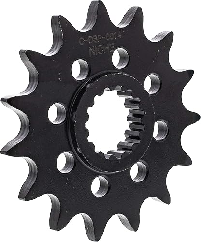 Miniatura 5 de NICHE Piñón de accionamiento delantero de 520 pasos y 15 dientes para KTM 250 125 450 300 200 525 400 Husqvarna FC450 FE501 FE501S FE450