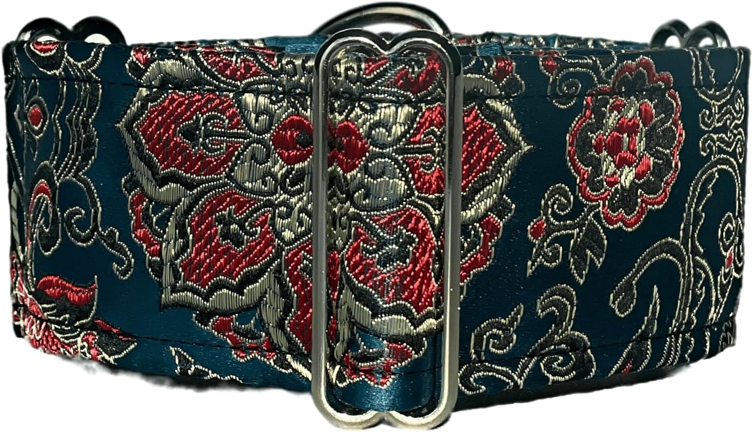 Extra Soft Martingale Dog Collar for Greyhound Saluki Whippet and Other Breeds with Similar Neck 2" Wide (11"-14")