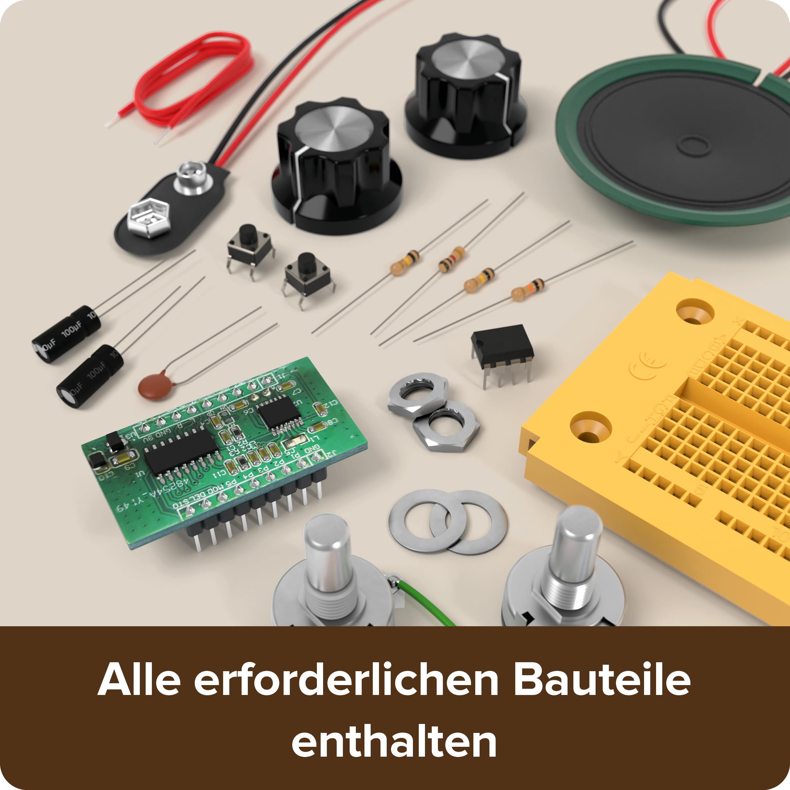 FRANZIS 67226 - UKW-Radio-Bausatz: FM Radio Construction Set.