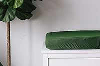 Vista 3 de Copper Pearl Funda de punto para cambiador de alta calidad, suave, elegante y universal para todos los cambiadores de pañales estándar, fundas