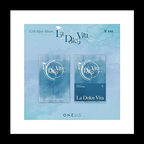 Miniatura 3 de ONEUS La Dolce Vita 10 Mini Álbum Contenido+Tarjeta Fotográfica+Adhesivo+Seguimiento Sellado (Conjunto Estándar (L+D))