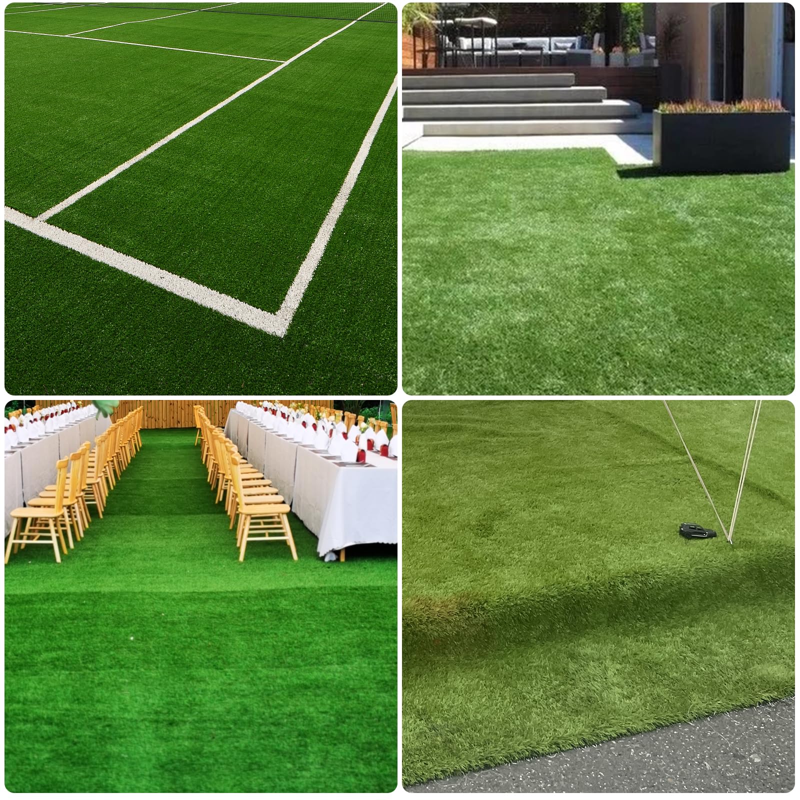 Cinta Adhesiva De Césped Artificial, 15 Cm x 5 M, Para Exteriores