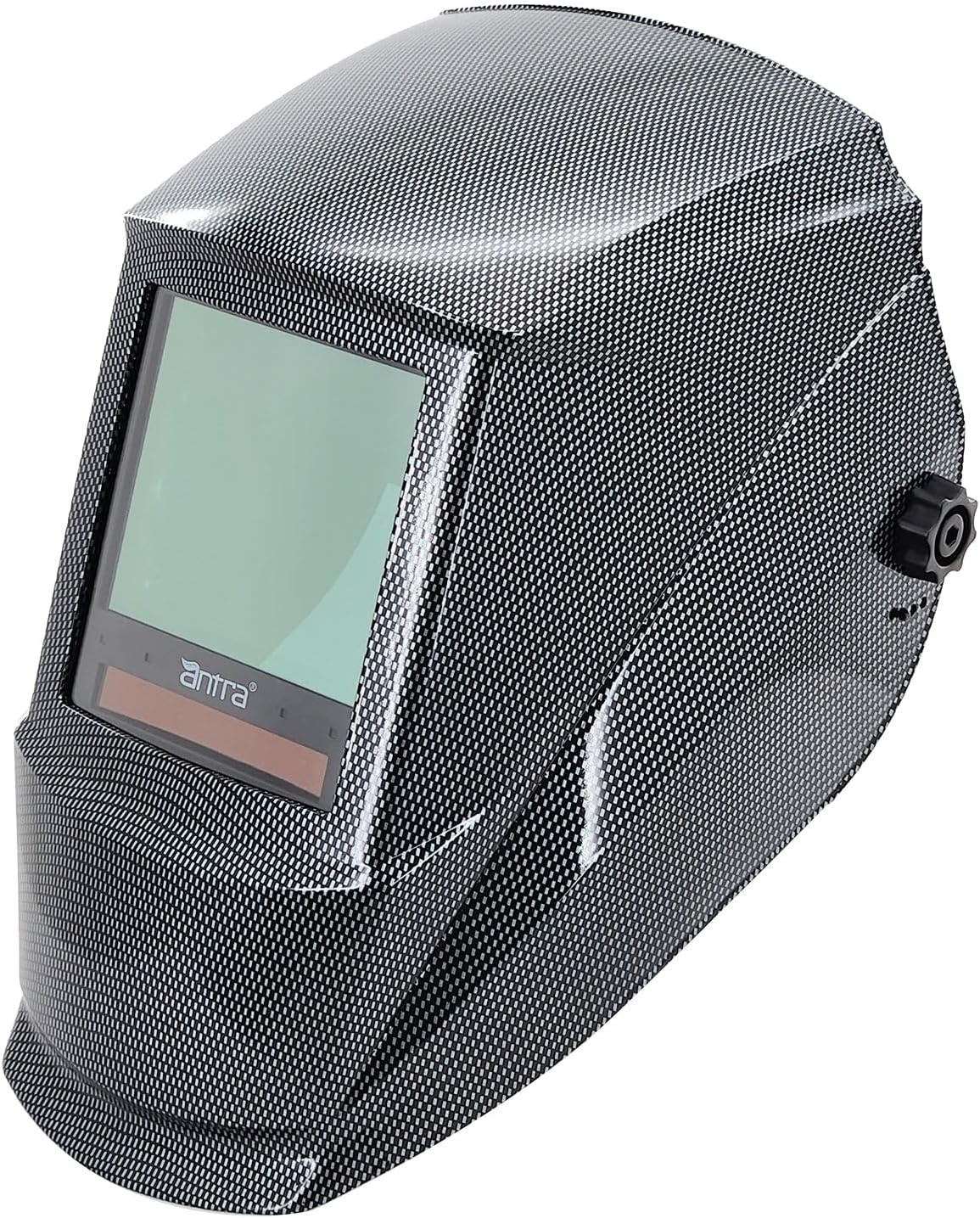 Antra True Color Auto Darkening Welding Helmet - Large Window 13.5 Sqi, Wide Variable Shade 4/5-13, Low TIG Amp Rating 2A - Precision Protection for Welding Excellence