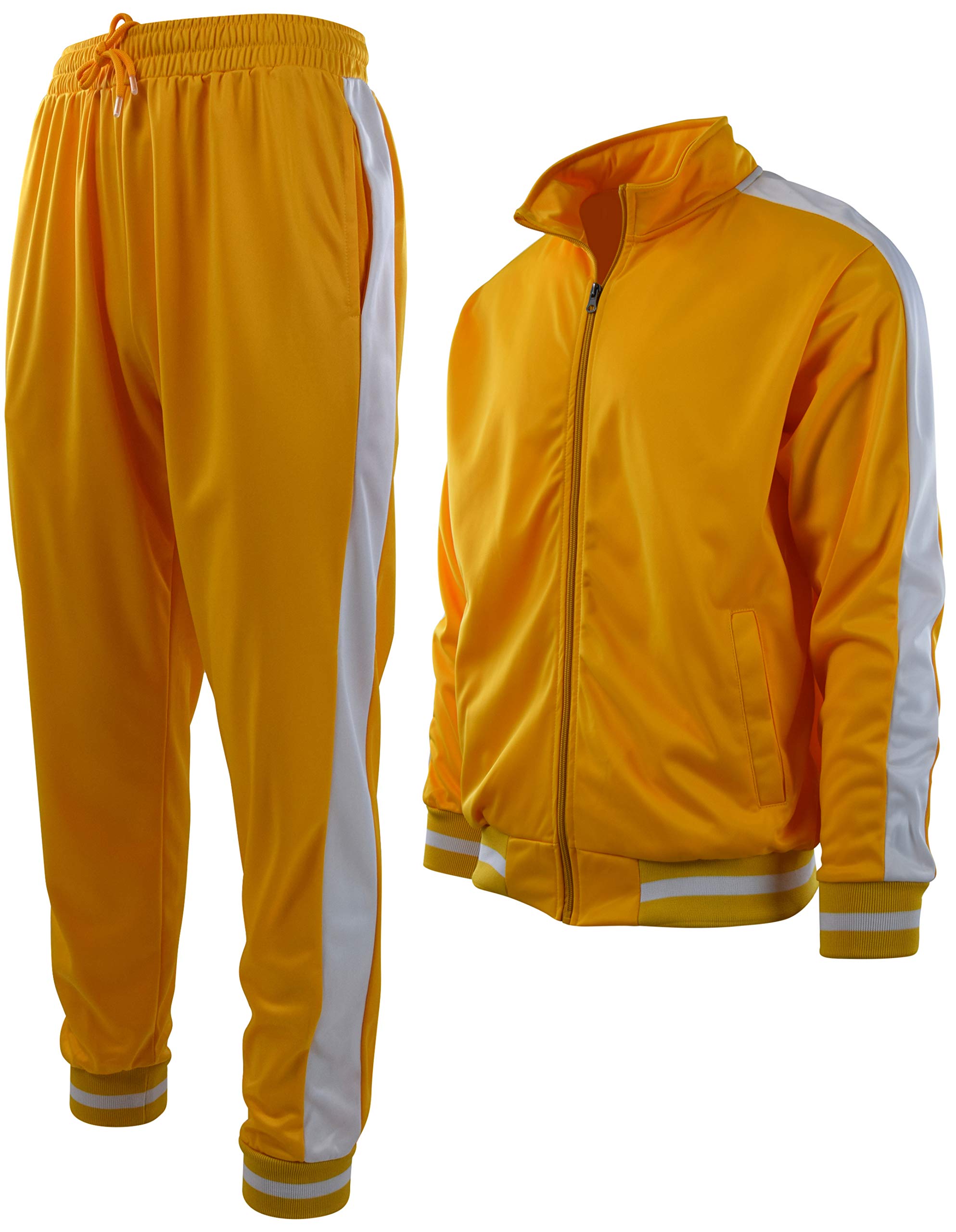 Men's athletic 2 piece tracksuit set Clearance