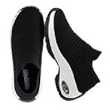CUSHIONAIRE Breeze Easy Slip On Womens Sneakers - Casual Everyday Walking Shoes for Women with Breathable Mesh and Comfort