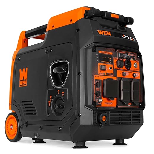 WEN 4800W Dual Fuel Inverter Generator