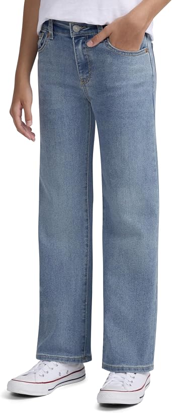 Levi's Girls' Wide Leg Jeans