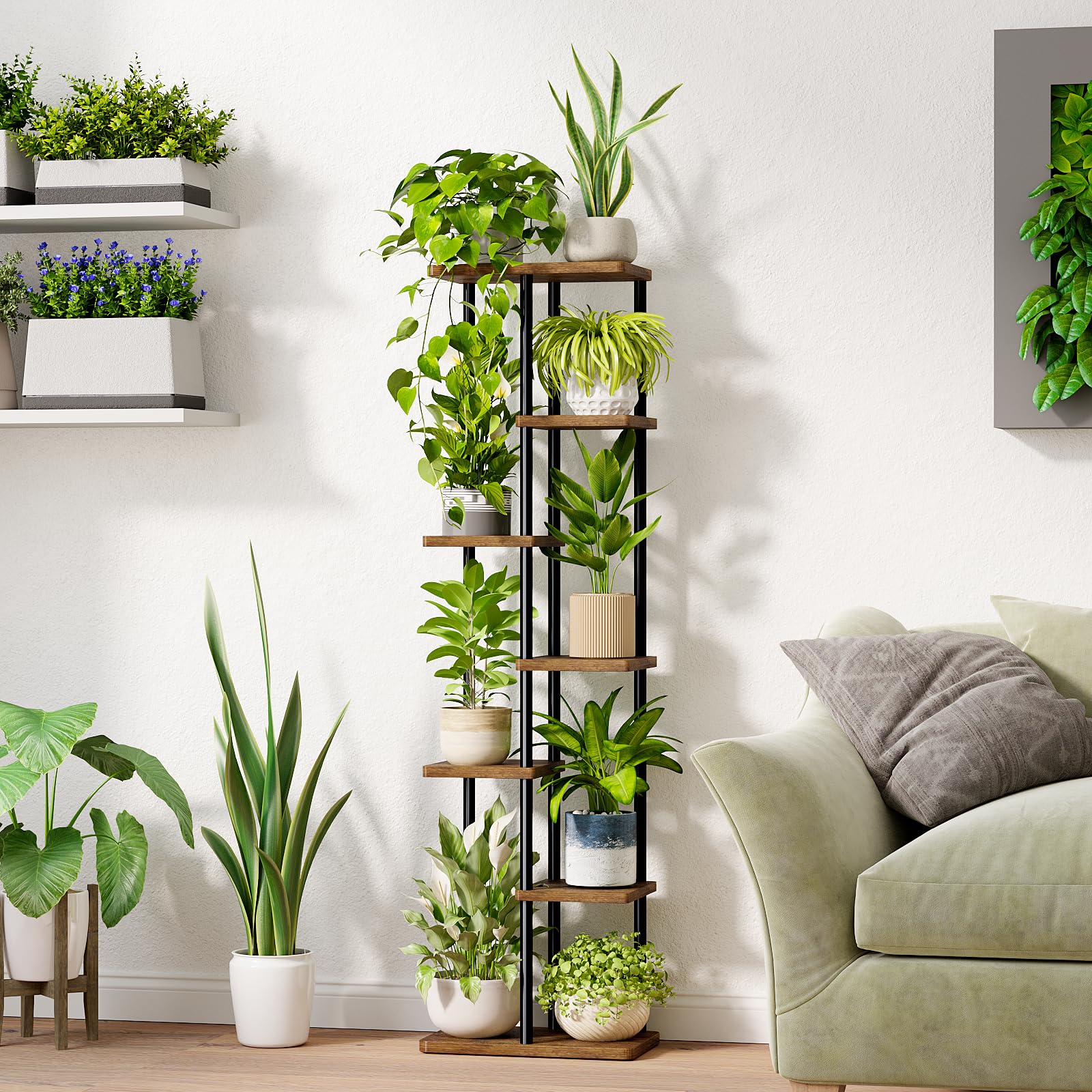 Bamworld 7 Tier Plant Stands Indoor - Image 3
