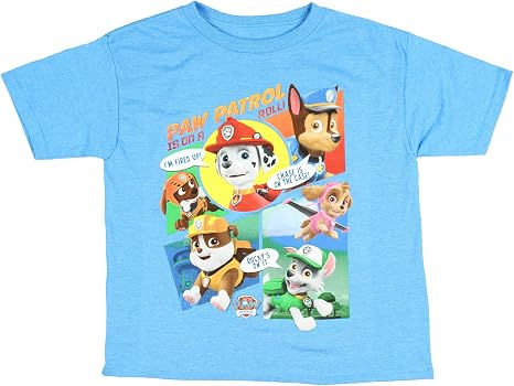 Amazon.com: Camiseta de la Patrulla Canina con personajes de Nickelodeon :  Ropa, Zapatos y Joyería
