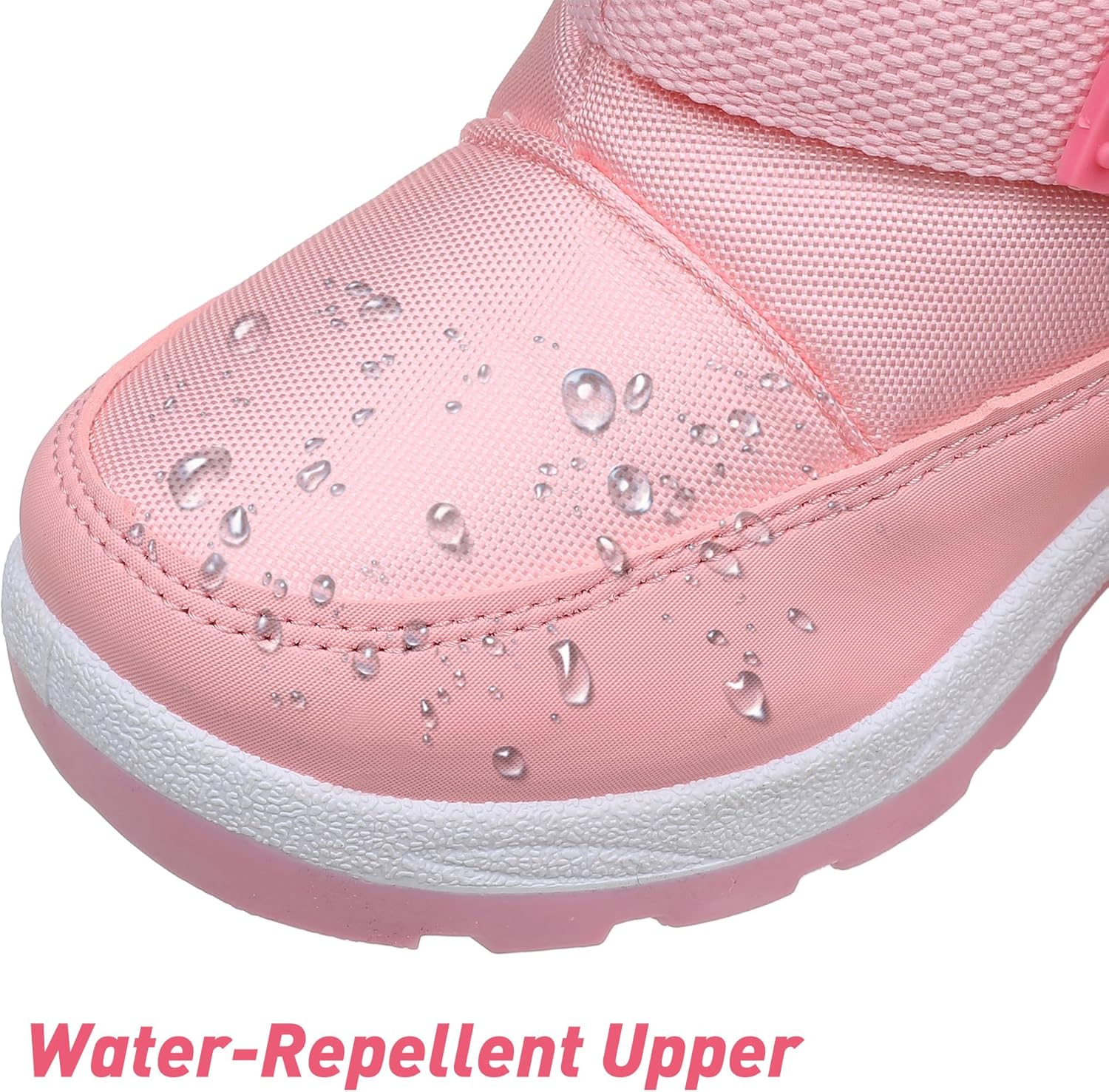 Felabo Toddler Snow Boots for Boys Girls Water Resistant Warm Winter Boots with Non Slip Sole Easy On Side Zipper Closure (Toddler/Little Kid)