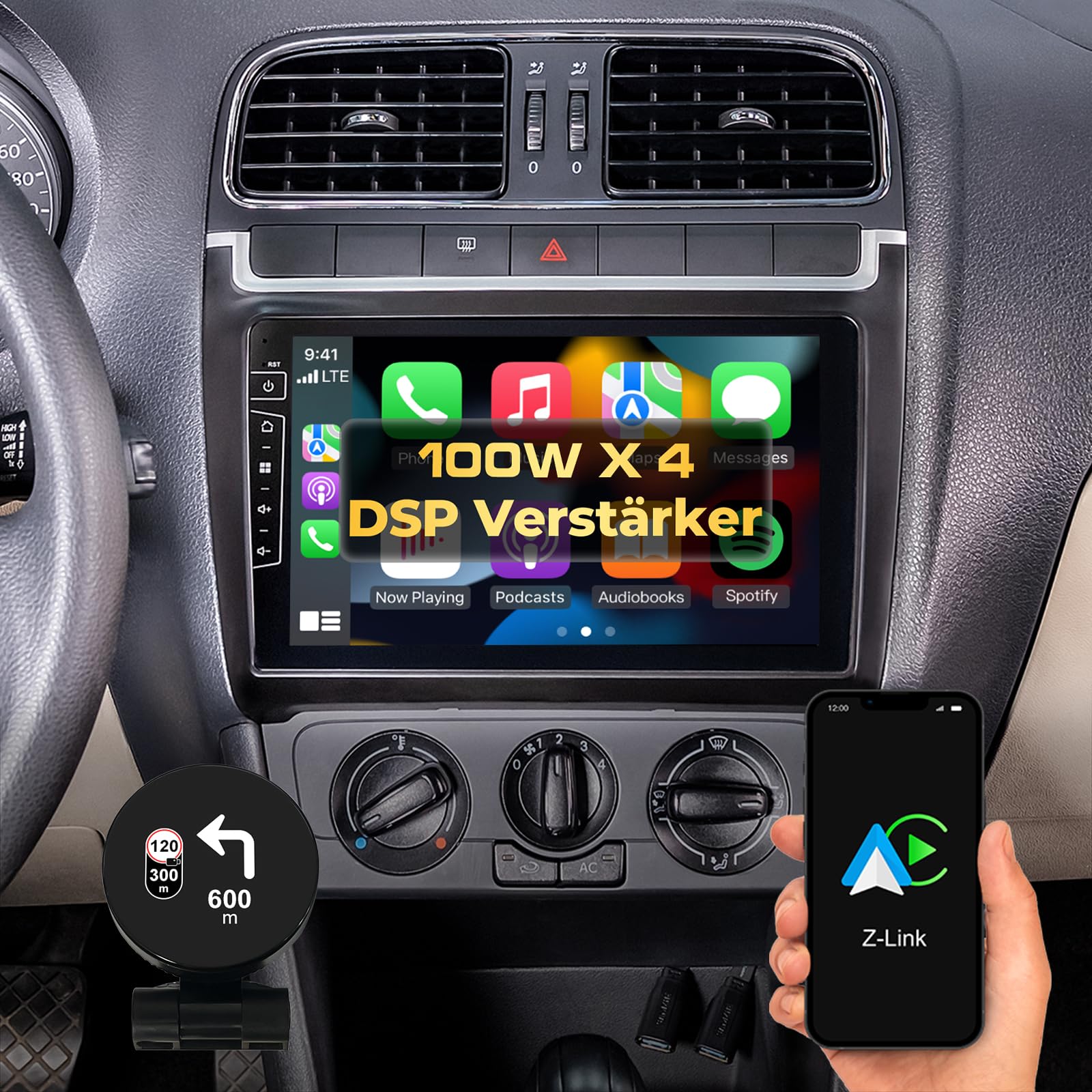 DYNAVIN Kit Montage Autoradio VW T5 Multivan Avant 2009 California 2003-2014 - DVN-T5APT