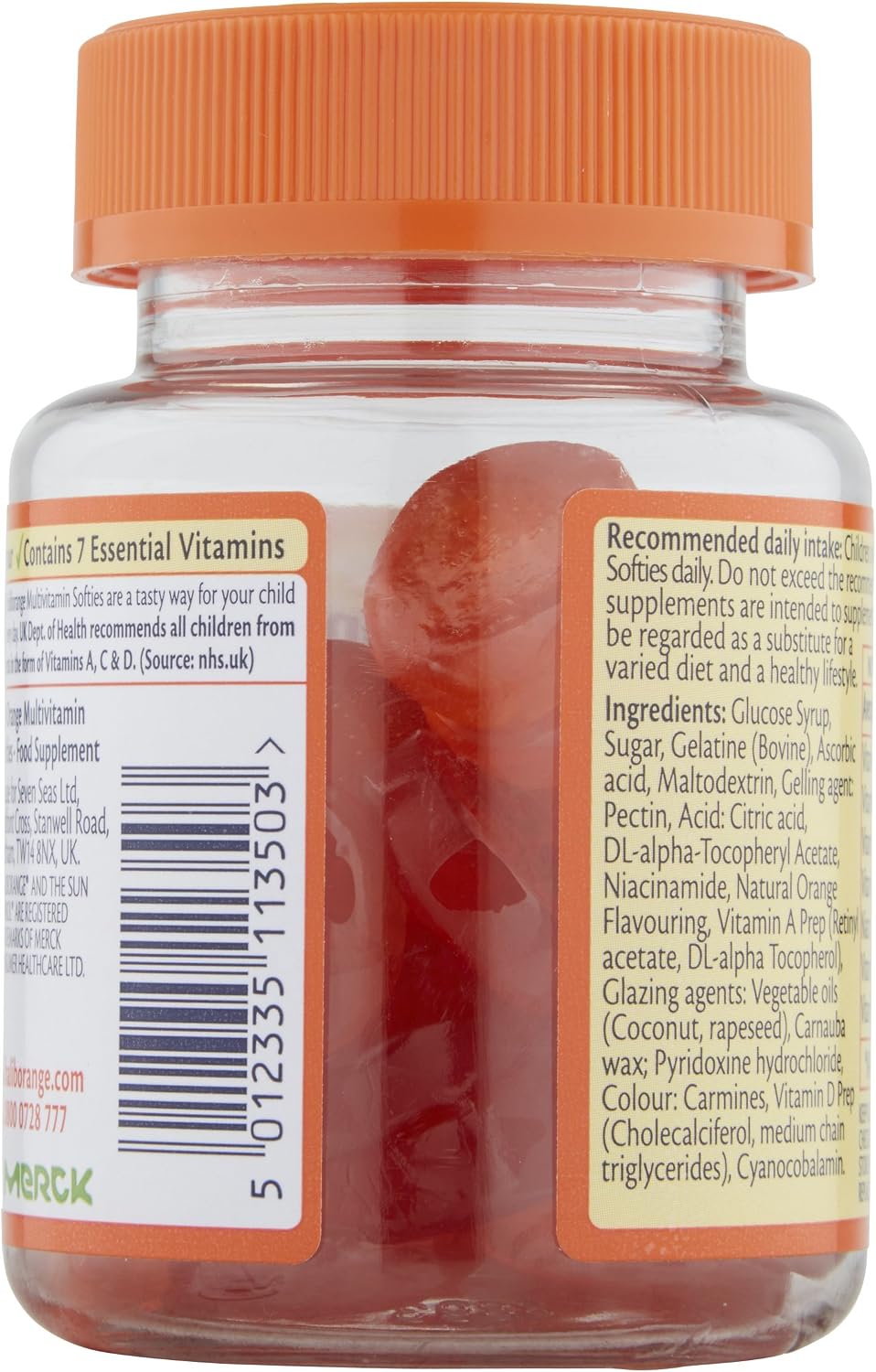 Haliborange Orange Multivitamin Softies 30 Capsule