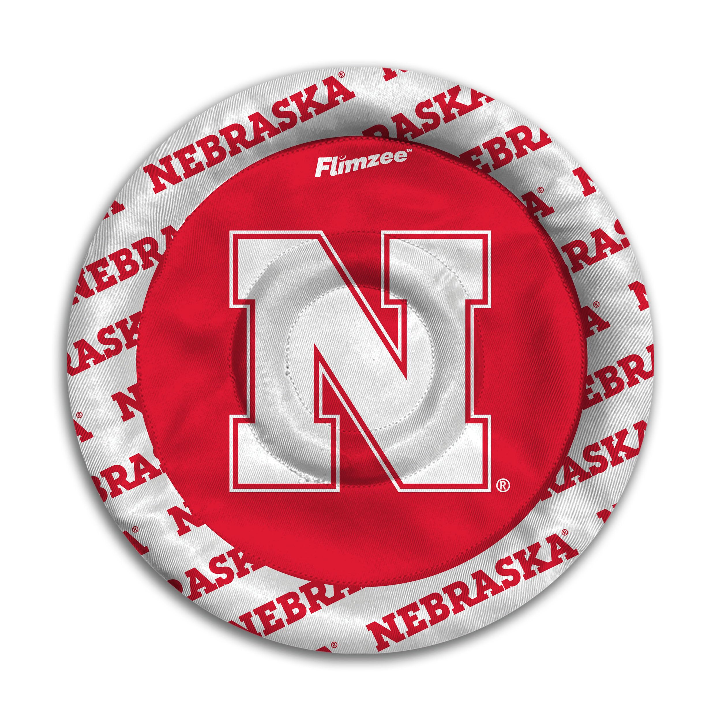 YouTheFan NCAA Nebraska Cornhuskers Flimzee Bean Bag Flying Disc