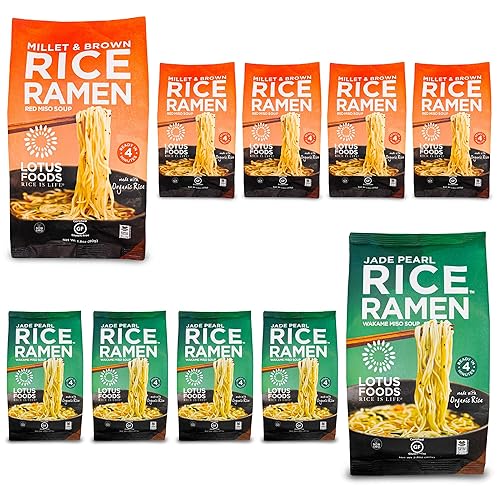 Miniatura 12 de Fideos de arroz para ramen con sopa de miso de Lotus Foods