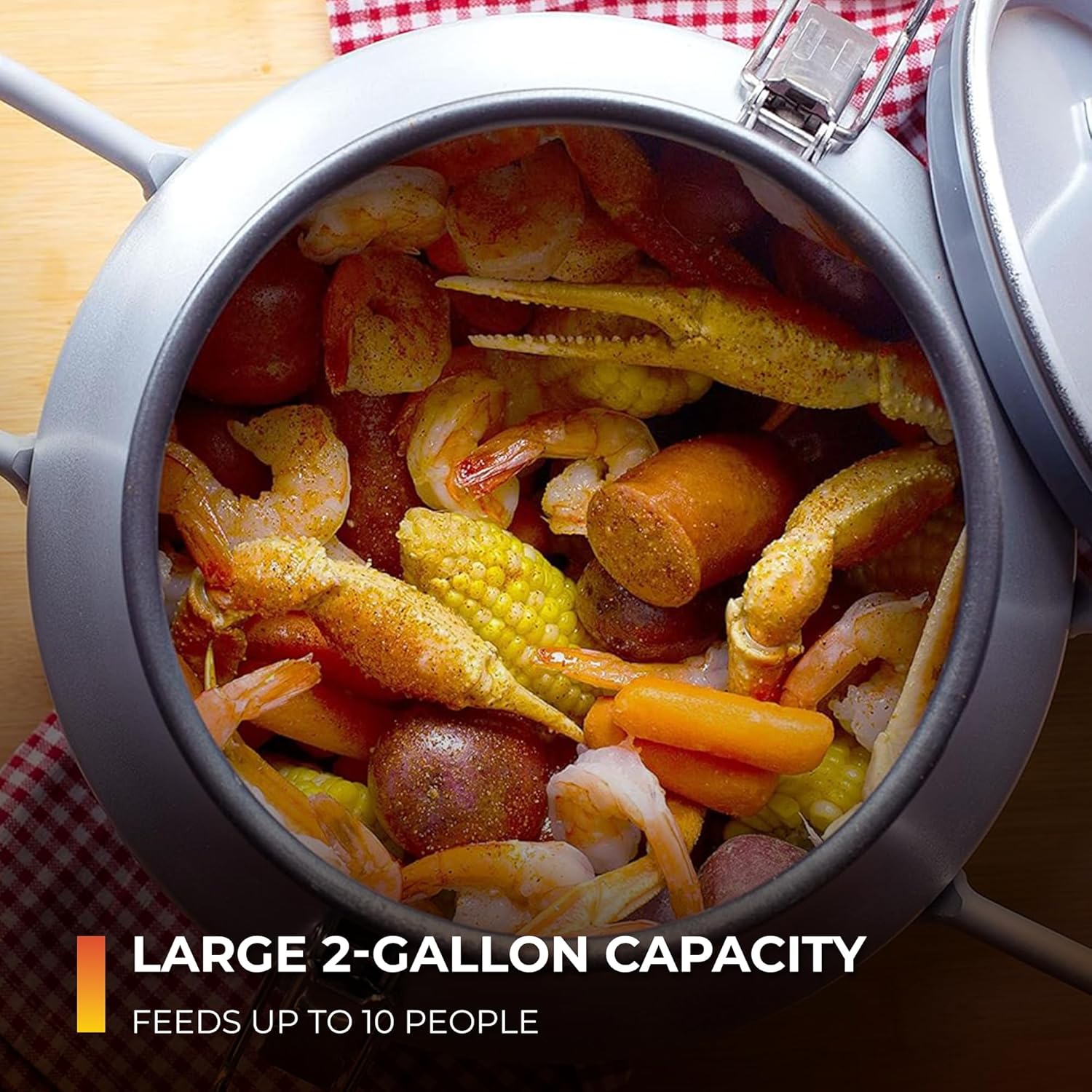CanCooker Junior: Steam Cooker & Food Steamer | Complete with Steamer, Lid, Travel Bag, and Recipe Book