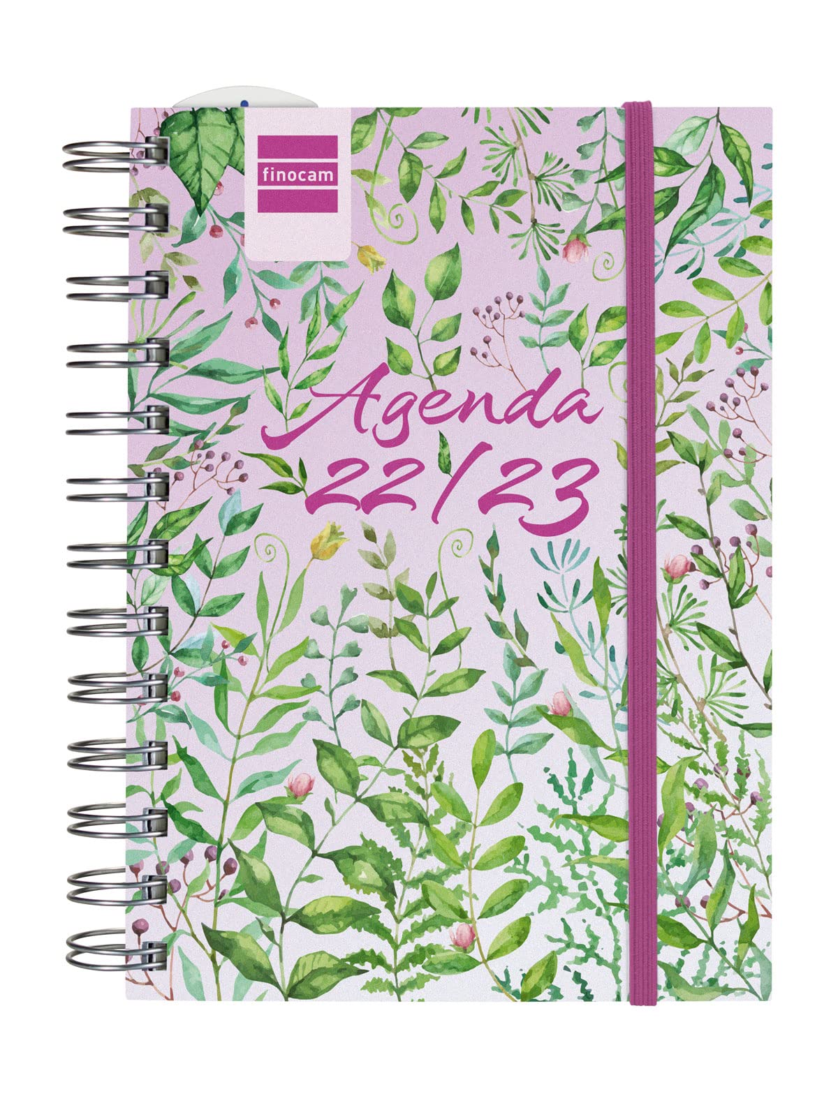 Finocam - Diary 2022 2023 Mini Institute 2 Day Page September 2022 - August 2023 (12 Months) Free Spanish