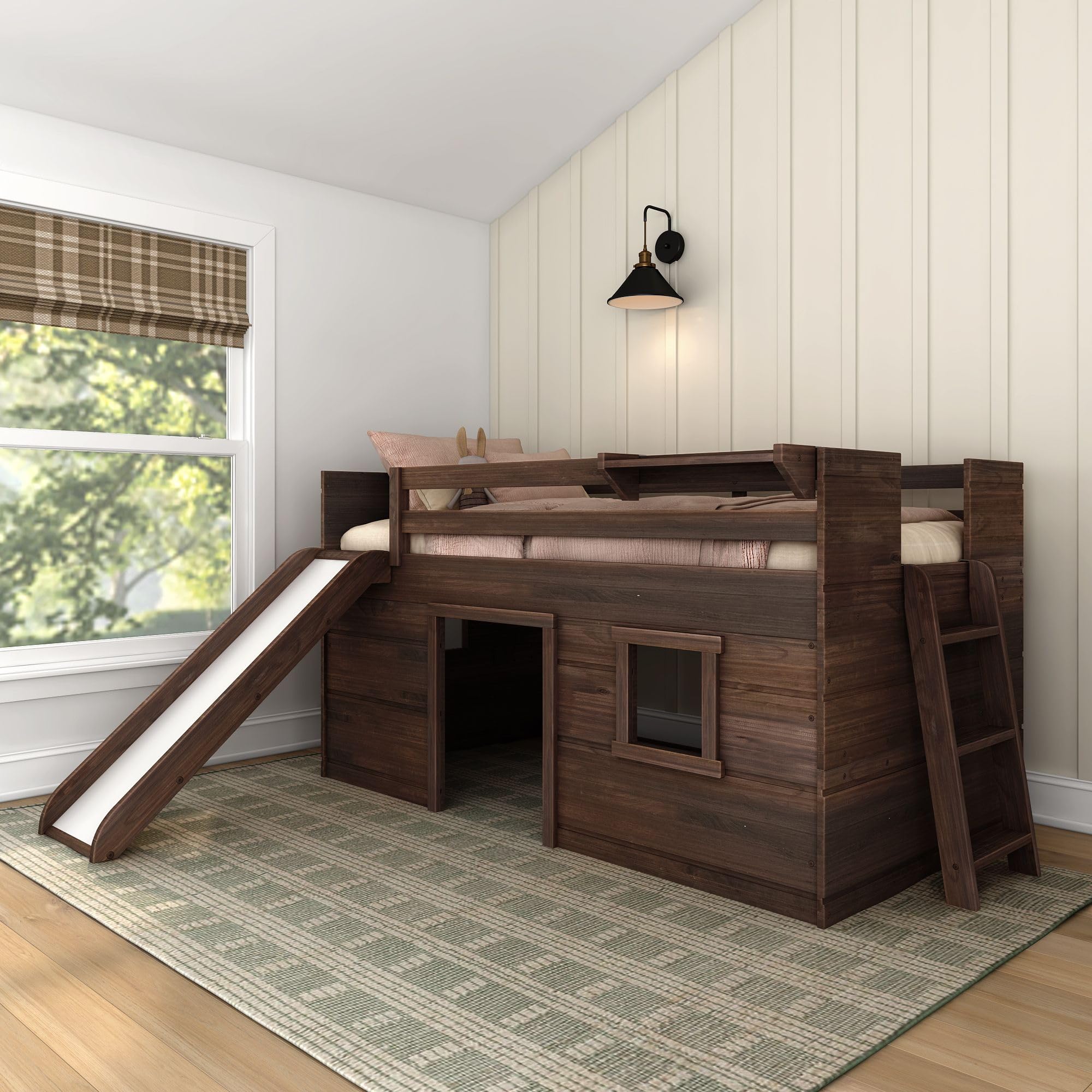 Max & Lily Low Loft w/Slide