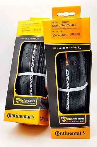 Continental Grand Sport Race All Rounder Bicicleta 700x25 NyTechBreaker - Par (2 Neumáticos)