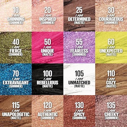 Miniatura 4 de MAYBELLINE Color Tattoo Longwear Multi-Use Sombra de Ojos Stix, Maquillaje de Ojos, Estoy Determinado (Marrón Oscuro Mate)