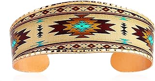 Native American Copper Bracelets-Sunburst Bracelets/Frida/Palm/Skull/Bigfoot/Horse/Deer/Evil Eye/Dragonfly/Butterfly/Gustav Klimt/Bison