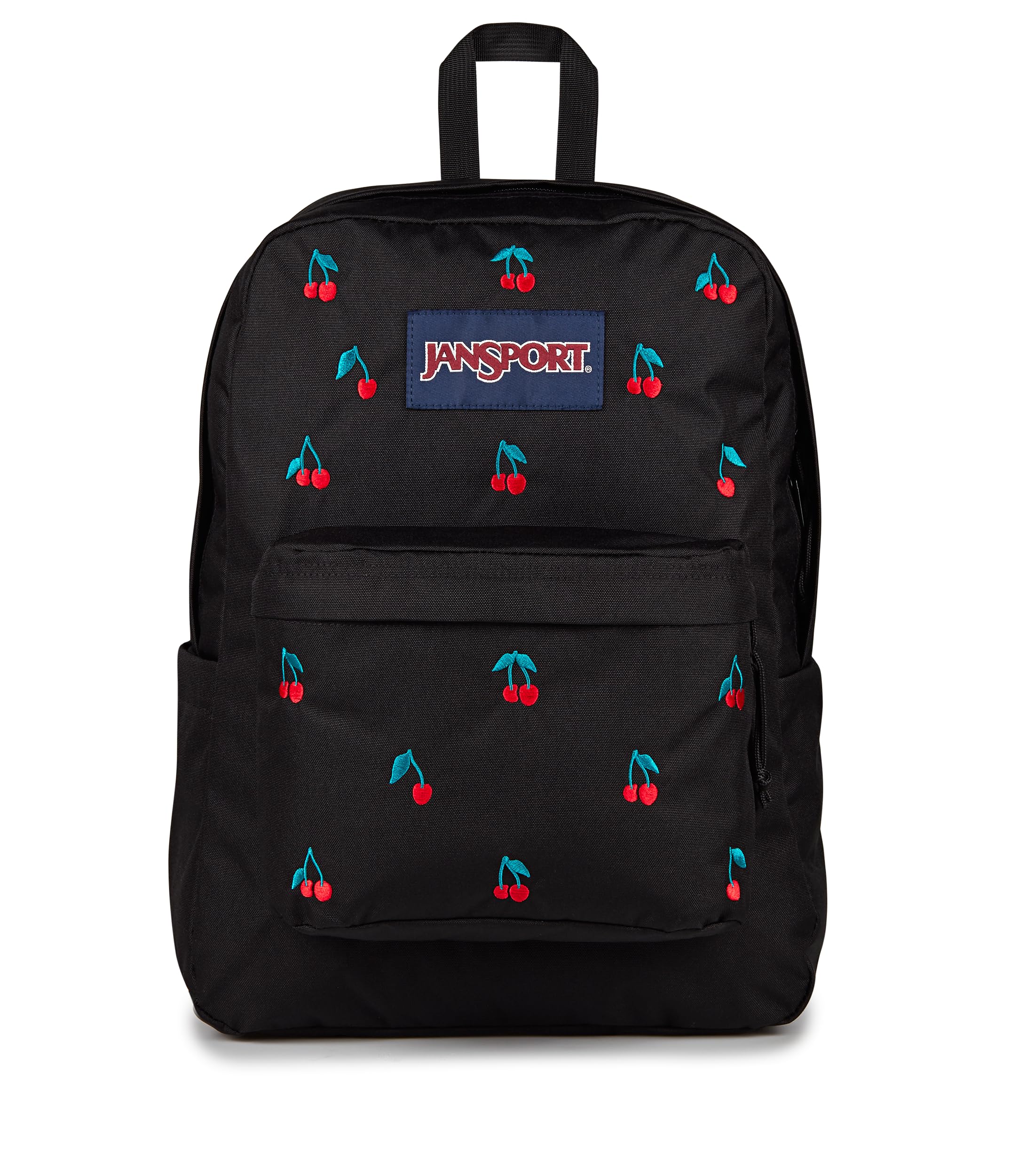 JanSport Superbreak Plus FX Backpack - Work, Travel, or Laptop Bag with Water Bottle Pocket - Surreal Sensations​ Black