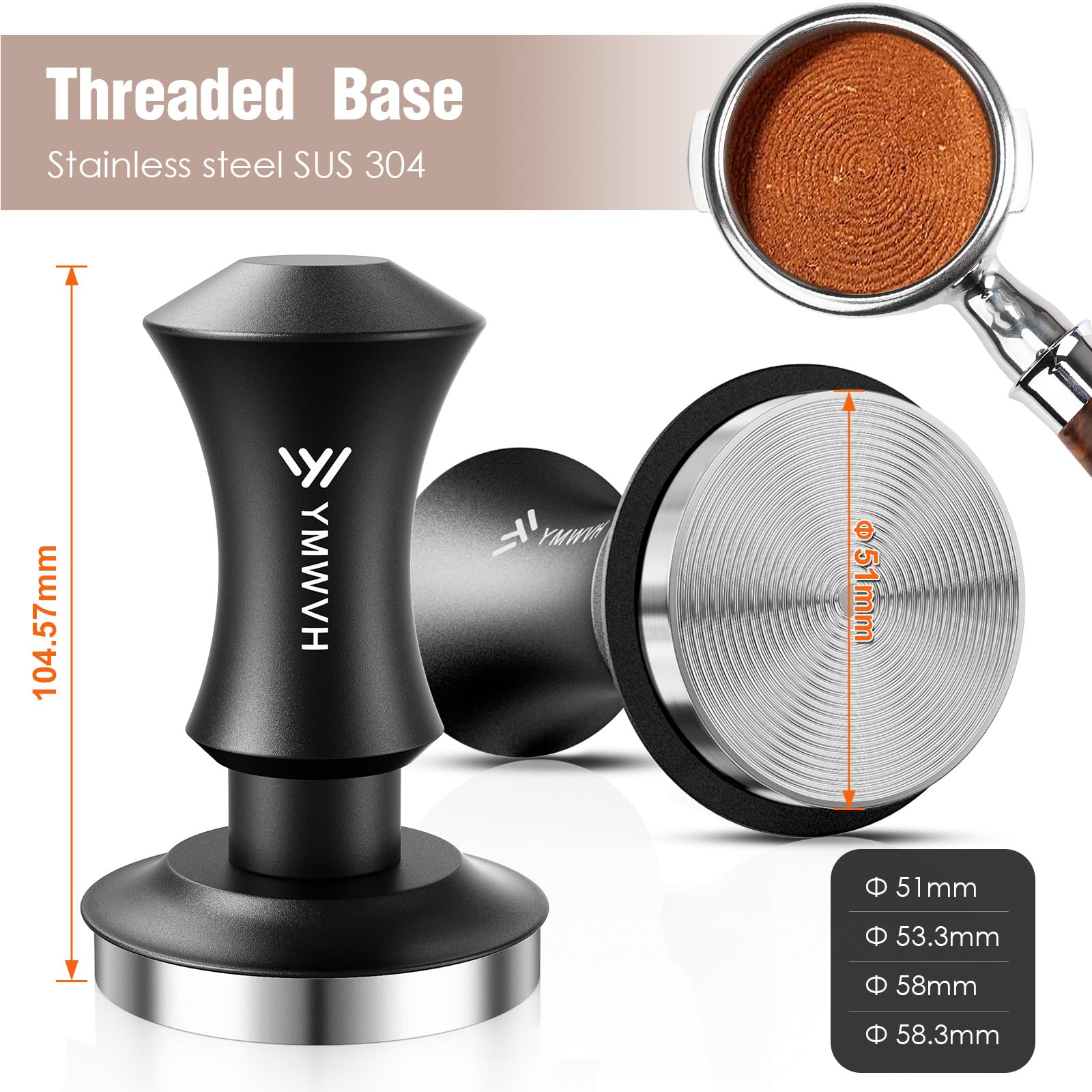 Espresso Tamper 51mm - Perfect Espresso Shots -2