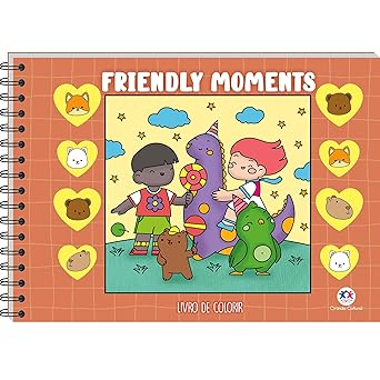 Menor preço em Friendly Moments - Livro de Colorir