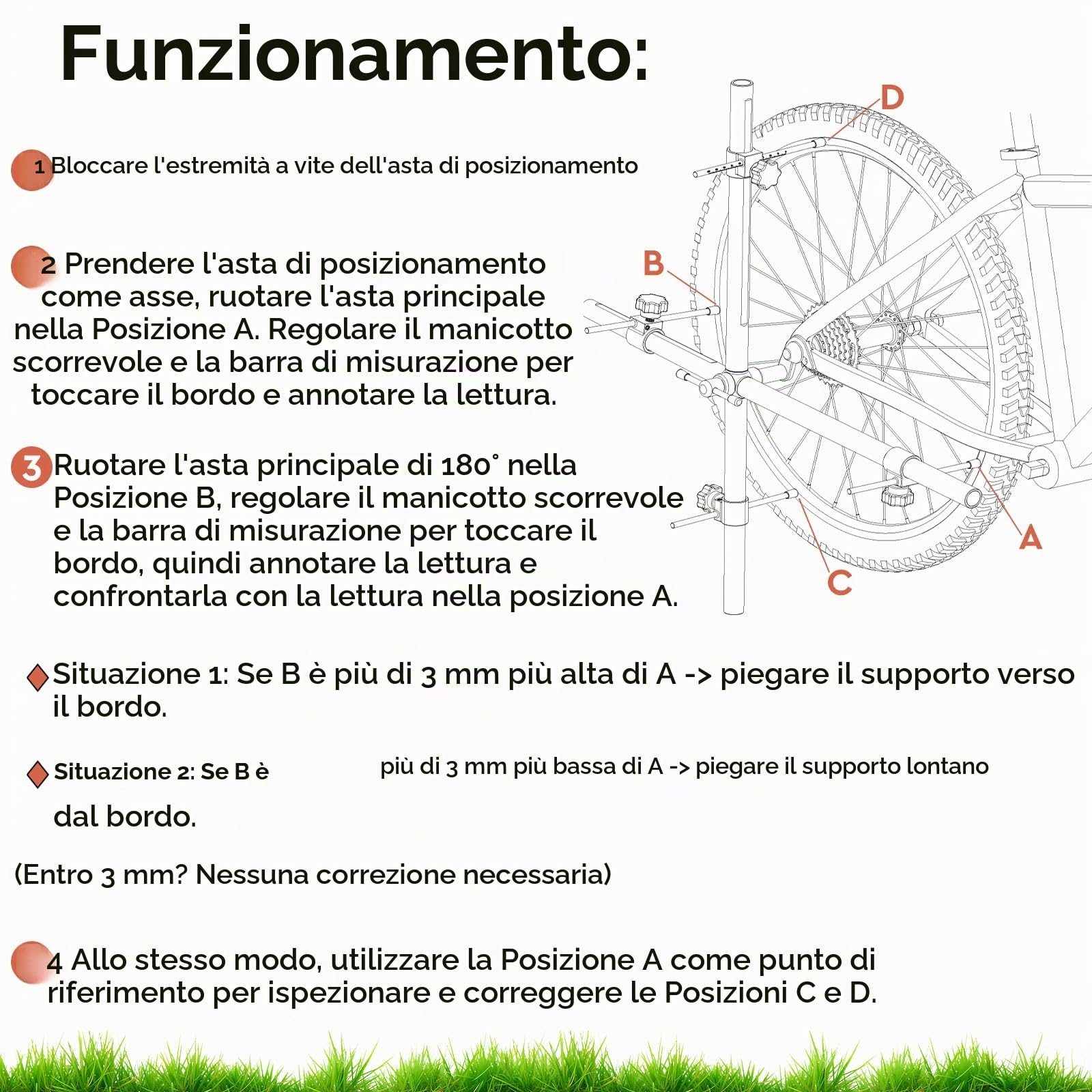EFUTURETIME Dima Raddrizza Forcellino Cambio Bici 12"-29" | Allineatore Forcellino per Ruote da 12", 14", 16", 18", 20", 22", 24", 26", 27,5" e 29"