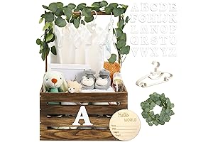 Wooden Baby Shower Crate Closet