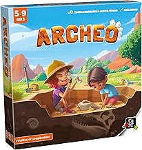 Gigamic - ARCHEO - Play the role of an archaeologist in this Excavation Game! - Child Game - Ages 5 and up - From 1 to 5 Players.