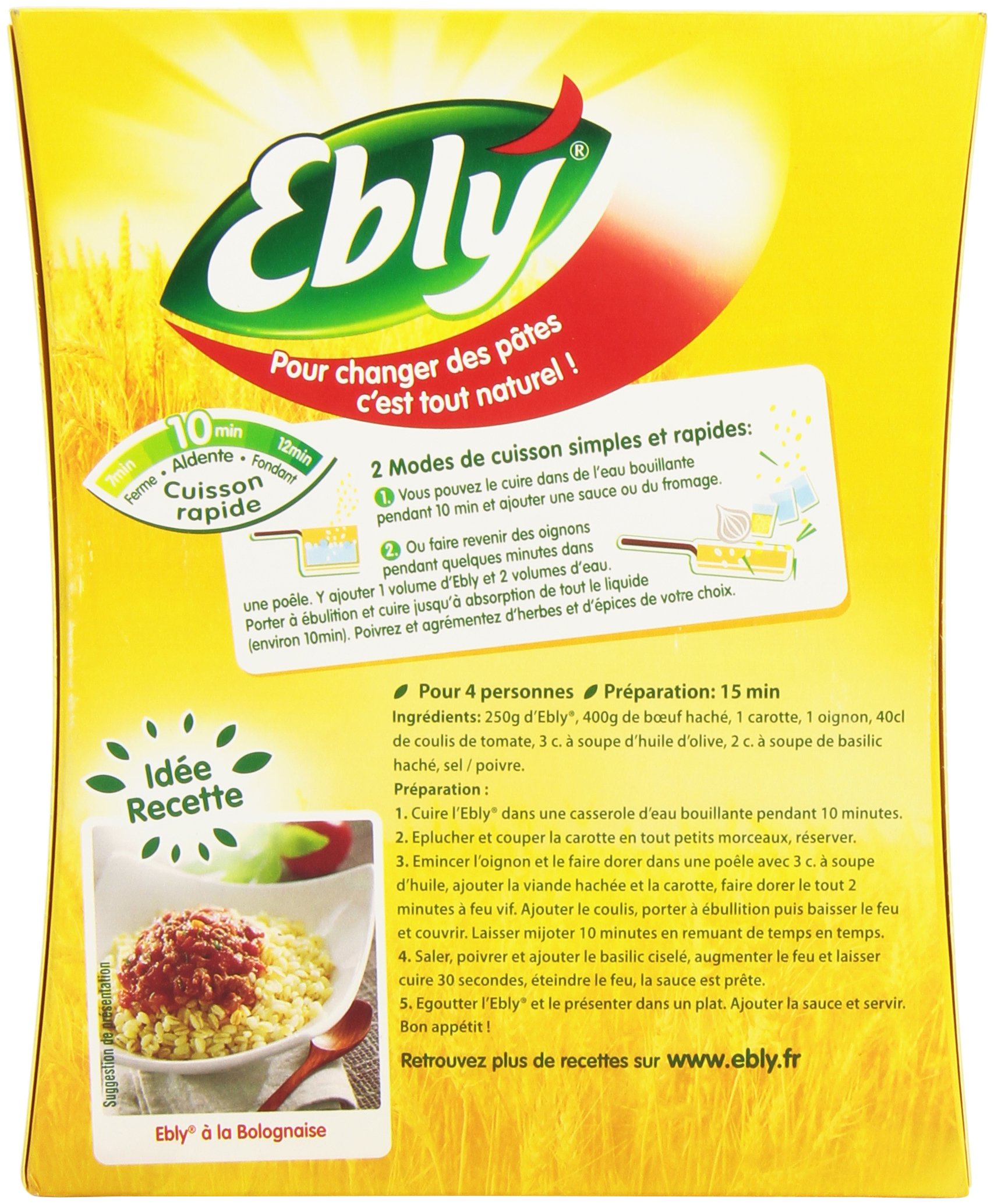 Ebly Trigo Ébly500 G
