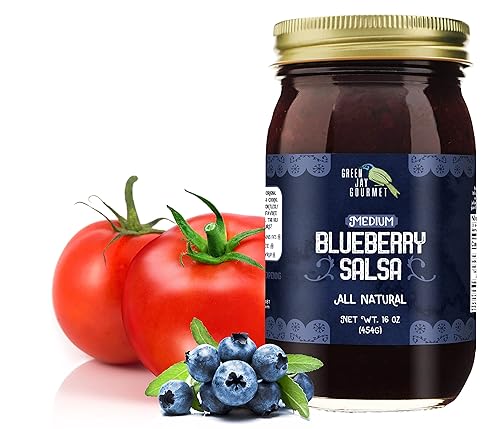 Green Jay Gourmet Salsa (Blueberry, 1.06 Libra (Paquete de 1))