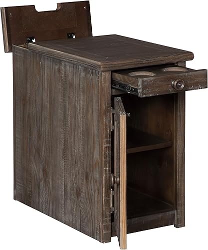 Miniatura 50 de Signature Design by Ashley Tyler Creek - Mesa auxiliar para silla Marrón negruzco,Encalar,Marrón medio,Marrón,https://www.amazon.com/dp/undefined