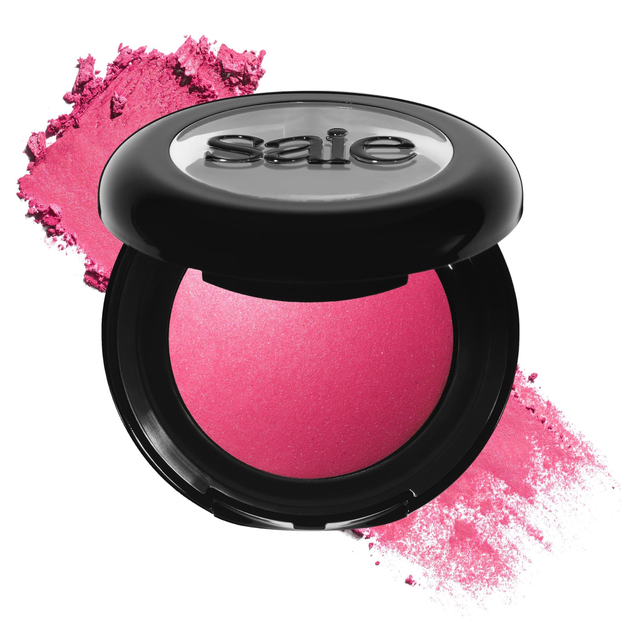 Amazon.com : Saie SuperSuede Baked Blush Powder, Amore (0.1 oz