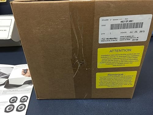 Miniatura 2 de Subaru Kicker WRX STi Crosstrek Impreza H631SFJ001 - 2022 OEM - Kit de altavoces actualizados