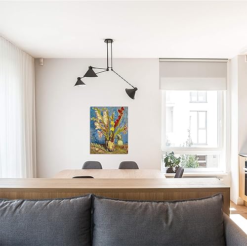 Miniatura 477 de A&T ARTWORK The Starry Night de Vincent Van Gogh. Tamaño del marco: 36 x 30 pulgadas, tamaño de la imagen: 30 x 24 pulgadas, reproducciones clásicas