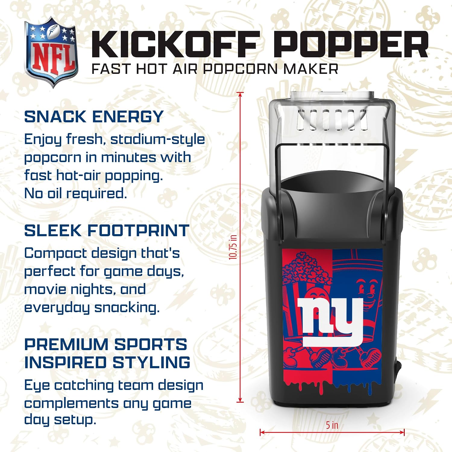 SOAR NFL Popcorn Maker- Arizona Cardinals