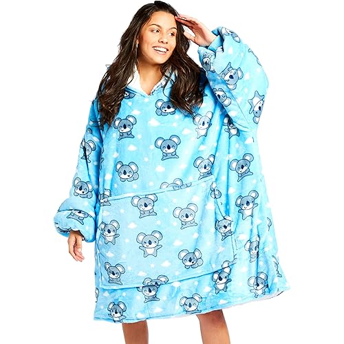 The Oodie Blanket Hoodie | Premium Wearable Blanket Adult| Cozy Hoodie Blanket | Hoodie Blankets, Oversized Hoodie Blanket for Women & Men | Oodie Sherpa Blanket Hoodie