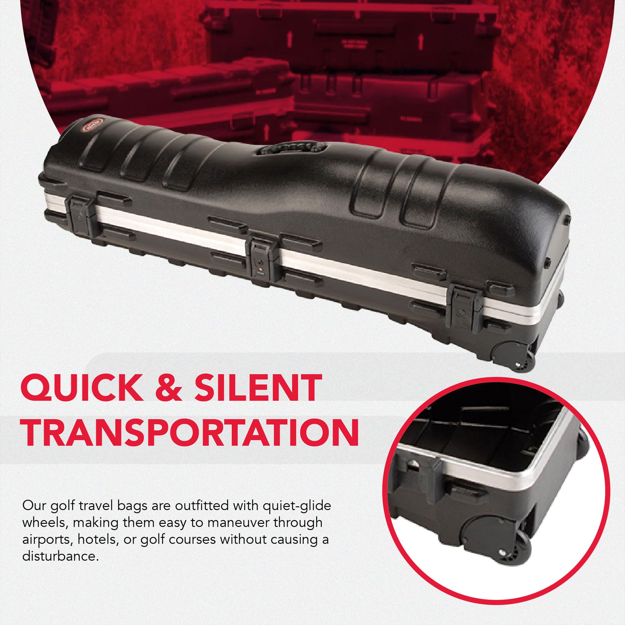 SKB ゴルフバッグハードケース Amazon.co.jp: SKB ゴルフバッグ 輸送用トラベルハードケース