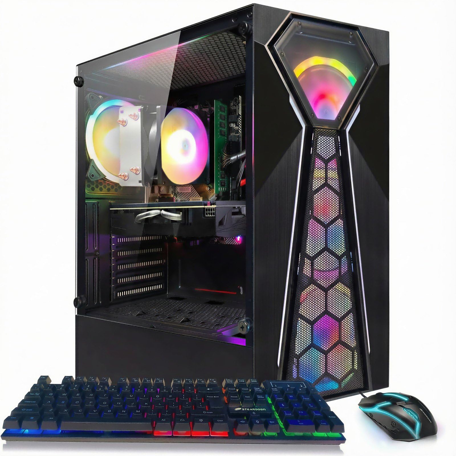 Amazon.com: STGAubron Gaming PC Desktop Computer, AMD Ryzen 3