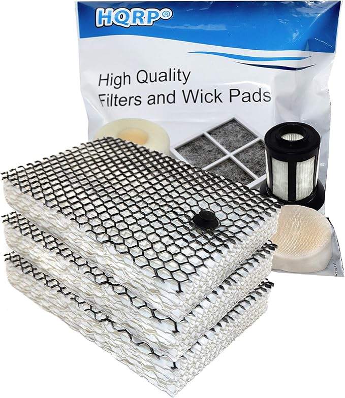Whirlpool 3 Number In Pack Water Filters HQRP 3-Pack Filter Compatible With Bionaire BWF100, BCM630, BCM645 Humidifier Filter For Bionaire Bcm658 Bcm646 (3-pack Walmart - Foto 5