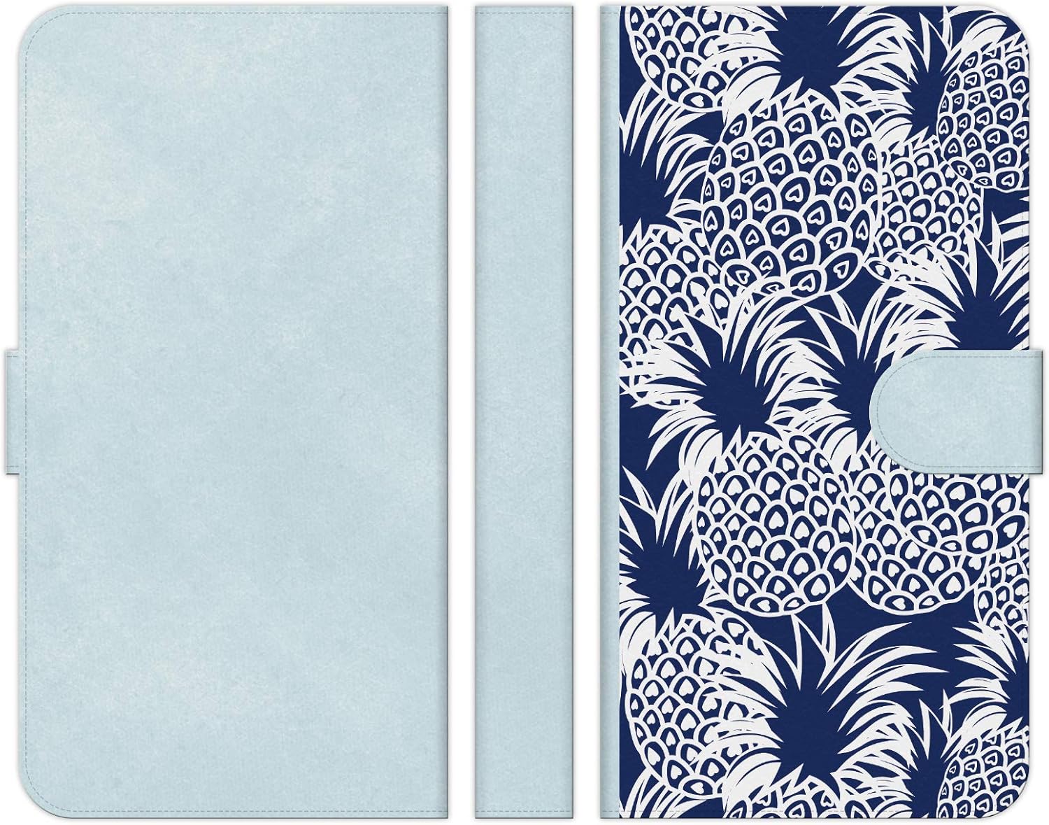 Ruuu Huawei P Pro Hw 01k 手帳型 スマートフォン スマホ ケース カバー トロピカル パイナップル柄 Type F パイン フルーツ ボタニカル ハワイ ハワイアン サーフ カリフォルニア 西海岸 セレブ おしゃれ かわいい ユニーク 個性的 可愛い 夏 アロハ 模様 パインアップル
